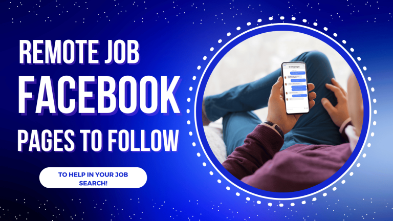 List of Work From Home Facebook Pages You Should Follow